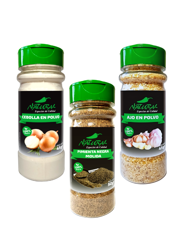 Condimentos para hacer un parrilla