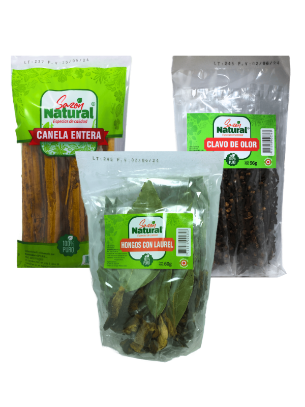 Especias de calidad de 60 gramos y 96 gramos